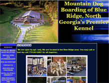 Tablet Screenshot of mountaindogboarding.com